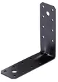 Winkelverbinder 125x125x45x2.5mm verzinkt schwarz Alberts 329594 Schwerlast