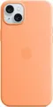 APPLE iPhone 15 Plus Silicone Case with MagSafe - Orange Sorbet (MT173ZM/A)