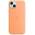 APPLE iPhone 15 Plus Silicone Case with MagSafe - Orange Sorbet