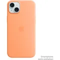 Apple iPhone 15 Plus Silicone Case with MagSafe - Orange Sorbet