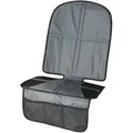 Walser - Kindersitzunterlage Tidy Fred Xl, Auto-schutzunterlage, Sitzschoner Kindersitz Grau/schwarz