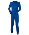 Falke Funktionsunterwäsche-Set Maximum Warm (Langarmshirt und lange Hose) blau Kinder, Größe: 158-164