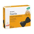 Weroplast® PowerTex Fingerkuppenpflaster – 50 Stk - Extra starke Klebkraft & schwarzes Textilgewebe - Längs- & querelastisch, robust & luftdurchlässig
