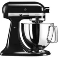 KitchenAid 5KSM125PS EOB/EAC/ECU KÃ1/4chenmaschine, Edelstahlgehäuse, 300 Watt, 4,8 l Behälter, 10 Geschwindigkeiten