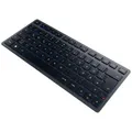 CHERRY KW 7100 MINI BT Bluetooth Tastatur Deutsch, QWERTZ Blau Geräuscharme Tasten, Multipair-Funktion