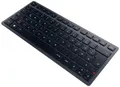 CHERRY KW 7100 MINI BT Bluetooth Tastatur Deutsch, QWERTZ Blau Geräuscharme Tasten, Multipair-Funktion