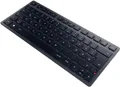 CHERRY KW 7100 MINI BT Bluetooth® Tastatur Deutsch, QWERTZ Blau Geräuscharme