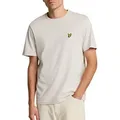 Lyle & Scott T-Shirt Basic Herren, 100% Baumwolle, Gerader Schnitt beige M
