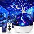 Night Light,Sternenhimmel Projektor Kinder mit 15 Film,Nachtlicht Kinder