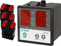 Tense EM-72 Einbaumessgerät Multimeter Strom (600mA - 40A) inkl. 3x ATM-40 Stromwandler - Kleine Bauform
