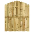 vidaXL Gartentor, Gartentür Imprägniertes Kiefernholz 100x125 cm