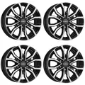 4 Dezent KC dark Felgen 7.5Jx17 6x139.7 für Volkswagen Amarok