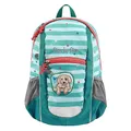 Step by Step Rucksack-Set KIGA Maxi „Dog Lucky“, türkis, Separates Innenfach, ergonomischer Rucksack, höhenverstellbarem Brustgurt, für Kita, Kindergarten & Freizeit, ab 3 Jahren, 10 l