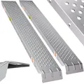 MONZANA® Auffahrrampe 2x Laderampe 400kg Autorampe Verladerampe Anhängerrampe