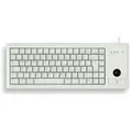 CHERRY G84-4400 TRACKBALL Kabelgebundene Tastatur, PS2, Hell Grau (QWERTZ - DE)