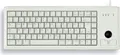 Cherry Compact-Keyboard G84-4400 Tastatur PS/2 Deutsch Hellgrau (G84-4400LPBDE-0)