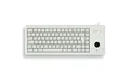 Cherry G84-4400 Compact-Keyboard hellgrau, Cherry ML, PS/2, DE