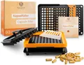MAISON NATURELLE® Kapselfüller Gr. 00 mit detaillierter Anleitung – Kapselfüllmaschine Kapselfüller 00 Kapselfüller Leerkapseln Kapseln füllen kapselmaschine 00 kapselmaschine kapseln