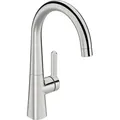 Hansa Waschtischbatterie DESIGNO 5149 Ausladung 167mm DN15 Chrom, 1 Stk. - Silber