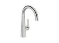 Hansa Waschtisch-Einhebelmischer HANSADESIGNO Style He stl, o Abl-Garnitur, Ausl. 167mm, chr (51492293)