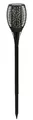 Solarleuchte Flammenfackel Jumbo warmweiß Ø 12 cm Höhe 75 cm Kunststoff, Dehner