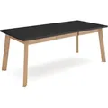 ESSTISCH für 10 Gäste, schwarz eiche, 194/90/75cm