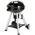 Taino Neo Holzkohle-Kugelgrill Mit Klappbarem Deckel Kettle-Grill Ø 57cm Schwarz