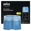 6 Reinigungskartusche (= 1 x CC6) zu Braun Rasierer Series 7, Pulsonic