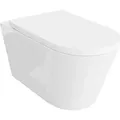Lavita | Wc-schüssel Versoni 3.0 - Weiß - 49x36x37 Cm - Rimfree - Hygienische Toilette - Weiß