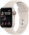 Apple Watch SE 2 (2022) [GPS + Cellular, inkl. Sportarmband polarstern] 40mm A A
