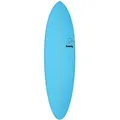 Torq Softboard Funboard Blau 21 Surfboard Wellenreiten sandwich, Länge in Fuß: 7.2