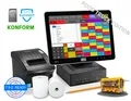 TSE Mini TOUCHKASSENSYSTEM SCHNELLKASSE  für Imbiss & Foodtrucks Keine Cloud Abo
