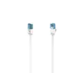 Hama Netzwerkkabel, CAT-6a, 10 Gbit/s, U/UTP, flach, 5,00 m Netzwerkkabel, (500 cm), Knickschutzhülle, 5 Meter, RJ45 (8p8c)-Stecker