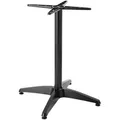 Oviala Tischbein,, Schwarz, Metall, 4-Sitzer, Rund,Rund, 6.5x72x65 cm, Esszimmer, Tische, Esstische, Tischsysteme