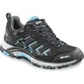Meindl Caribe Lady GTX, Traillauf, Weiblich, Erwachsener, Schwarz, Blau, Einfarbig, Niedrig - Schwarz/Grau/Hellblau - 38