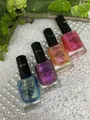Catrice GALACTIC GLOW Translucent Effect Nail Lacquer 4 Stück Nagellack 4 x 8ml