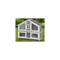 Nanook Hasenstall XL Momo grau 144 x 57 x 110 cm