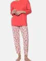 Mey Schlafanzug Damen Baumwolle rosa gemustert, 48 775519-0001-00480