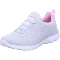 Skechers Summits - GOOD TASTE Slip-On Sneaker Maschinenwaschbar grau 40 EU