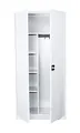 Lüllmann Spind Kleiderspind weiß komplett montiert 180x80x38,3cm Stahl Spindschrank Spindschrank für Personalraum