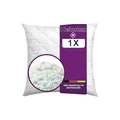 HEIMTEX 1er-Pack Kissen 80 x 80 cm – Zerkleinerter Schaumstoff, weich und stützend, Memory- und Standard-Schaumstoffmischung, ideal zum Schlafen und als Wohnaccessoire