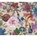Vliestapete Blumenoptik Floral Matt glatt Beige Rosa FSC