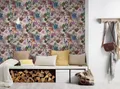 Vliestapete Blumen Floral Muster beige bunt AS Creation 38175-5 (6,08€/1qm)