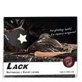 Lack Bettdecke schwarz 135x200 cm Einschubschlitz abwischbar Bettbezug Fetisch