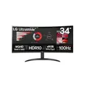 LG 34WR50QK-B 86,4cm (34") 21:9 VA UWQHD Curved Monitor HDMI/DP 100Hz 5ms