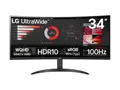 LG UltraWide 34WR50QK-B LED-Monitor Curved 86,42 cm 34 Zoll 3440 x 1440 WQHD @