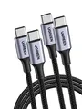 UGREEN USB C Kabel 100W 2M Ladekabel USB-C 2 Stück PD 3.0 Schnellladekabel PPS USB C auf USB C Kabel für iPhone 17/Air/16/15 Serie, MacBook Pro/Air, iPad Pro, Galaxy S24, Pixel 9, Steam Deck usw