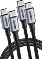 UGREEN USB C Kabel 100W 2M Ladekabel USB-C 2 Stück PD 3.0 Schnellladekabel PPS