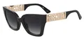 MOSCHINO MOS161/S 807 BLACK 53/22/145 Damen Sonnenbrillen