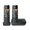 Analoges/DECT-Telefon Comfort 550A Duo (Schwarz)